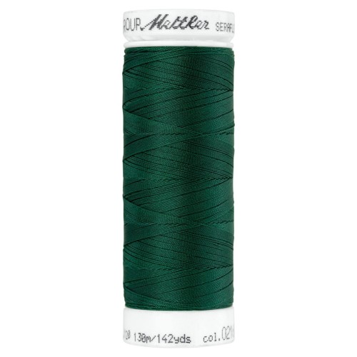Filo per cucire stretch Mettler "Seraflex“ - 130m - col. 216/Dark green