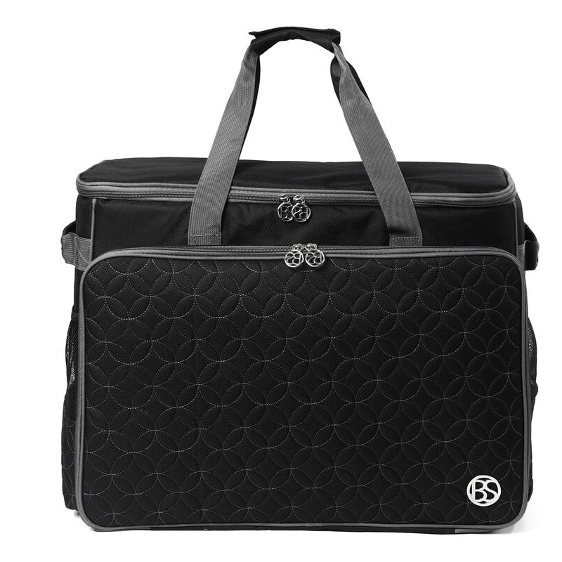 Borsa per macchina da cucire BabySnap XL schwarz – Borsa da trasporto imbottita, nero