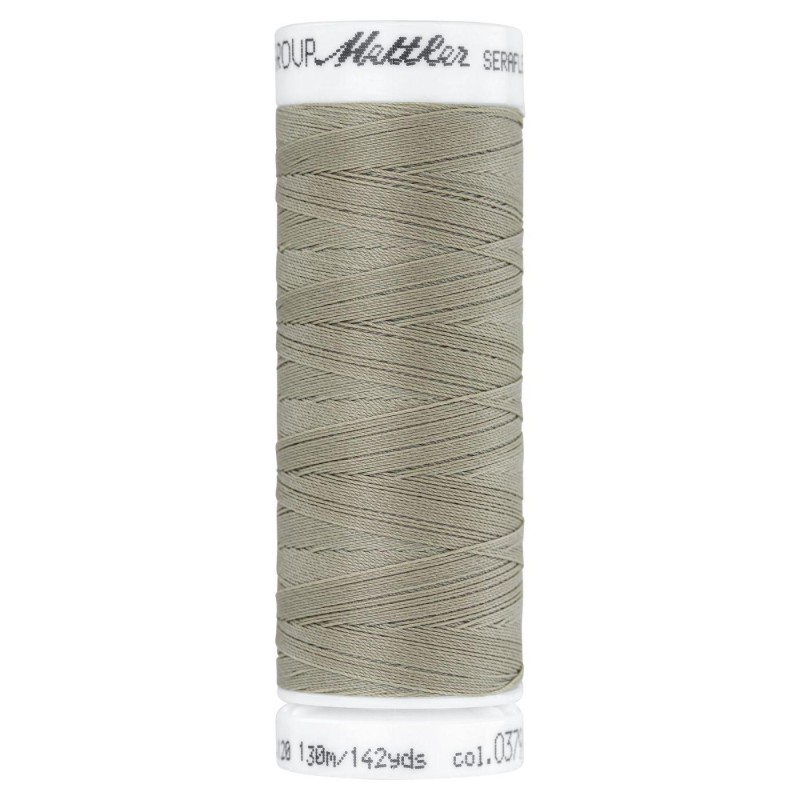 Filo per cucire stretch Mettler "Seraflex“ - 130m - col. 379/Stone