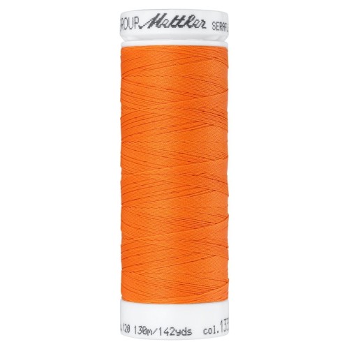 Filo per cucire stretch Mettler "Seraflex“ - 130m - col. 1335/Tangerine