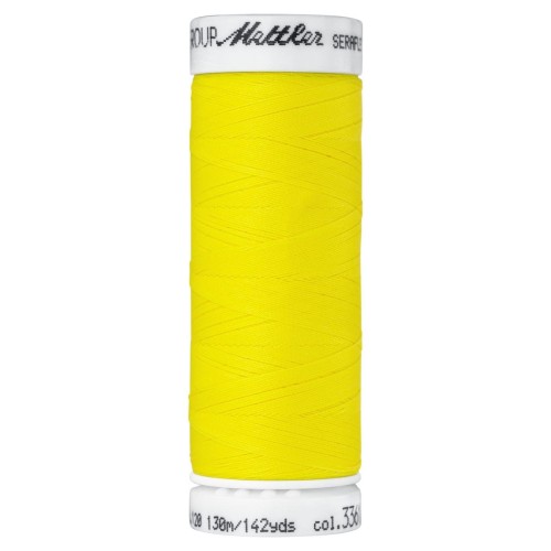Fil à coudre stretch Mettler "Seraflex“ - 130m - col. 3361/Lemon