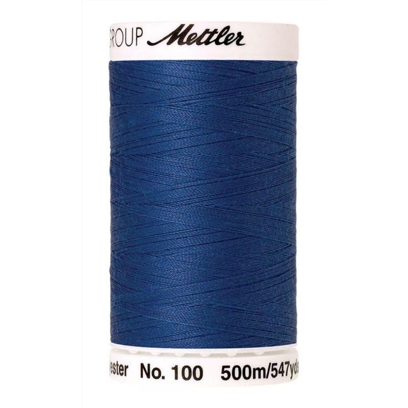 Filo per cucire Universal Mettler "Seralon“ - 500m - col. 815/Cobalt Blue