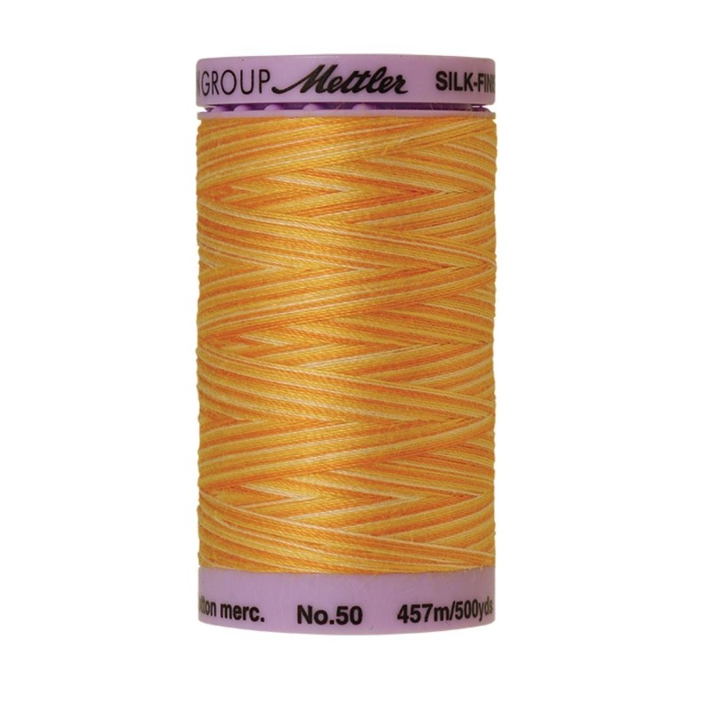 Filo per cucire Multicolore Mettler "Silk-Finish“ - 457m - col.  9827/Horizon