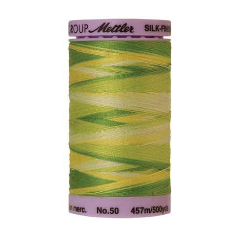 Fil à coudre Multicolore Mettler "Silk-Finish“ - 457m - col.  9830/Citrus Twist