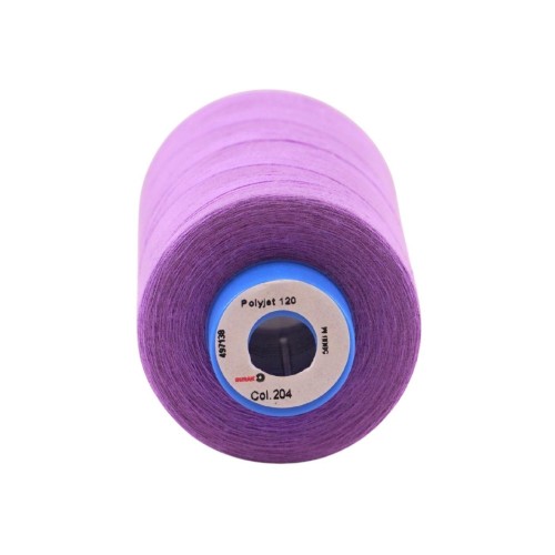 Fil à coudre surjeteuse Durak “Polyjet 120” 5000m – col. 204/Lavender