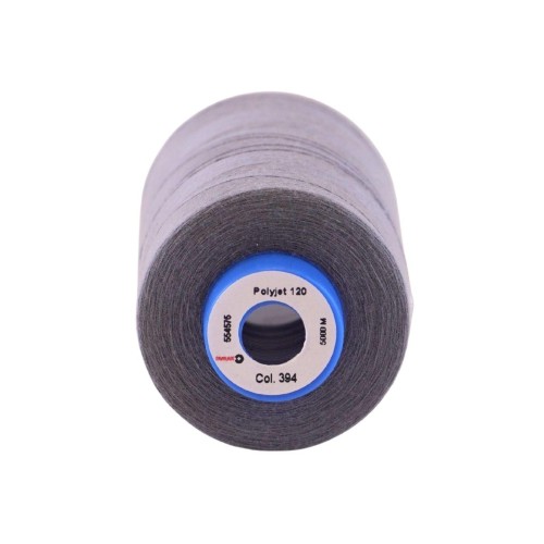 Fil à coudre surjeteuse Durak “Polyjet 120” 5000m – col. 394/Medium gray