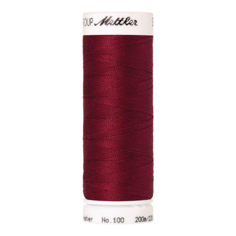 Filo per cucire Universal Mettler "Seralon“ - 200m - col. 106/Winterberry