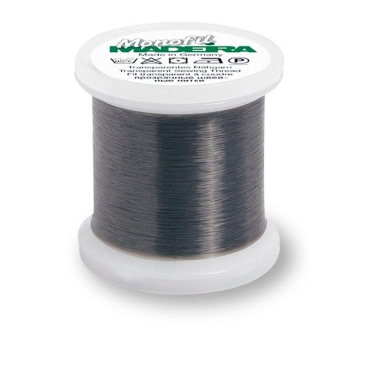 Fil à coudre transparent noir Madeira “Monofil 60” 200m – col. 1001