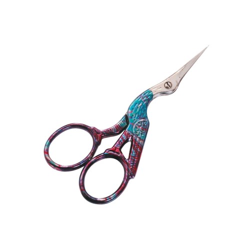 Ciseaux Optima cigogne multicolores 9 cm