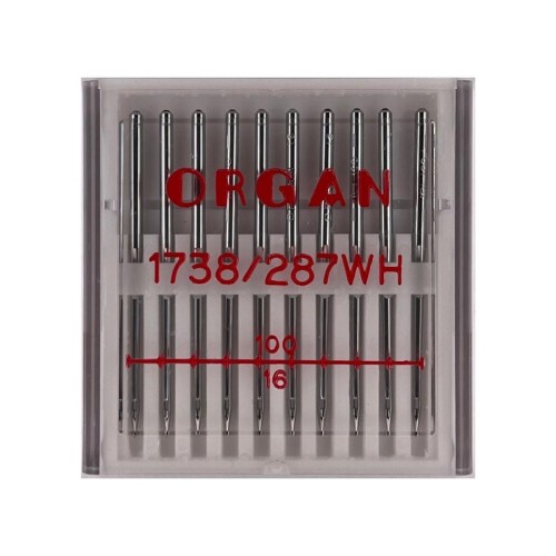 Industrie Nadeln Rundkolben 1738/287WH Nr.100