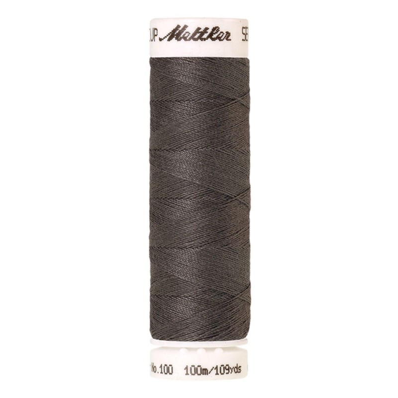 Fil à coudre Universal Mettler "Seralon“ - 100m - col. 415/Old Tin
