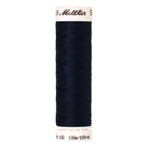 Fil à coudre Universal Mettler "Seralon“ - 100m - col. 825/Navy