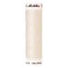 Fil à coudre Universal Mettler "Seralon“ - 100m - col. 1000/Eggshell