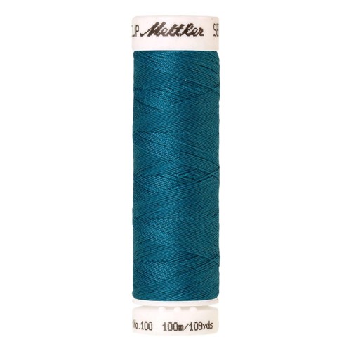 Fil à coudre Universal Mettler "Seralon“ - 100m - col. 1394/Caribbean Blue
