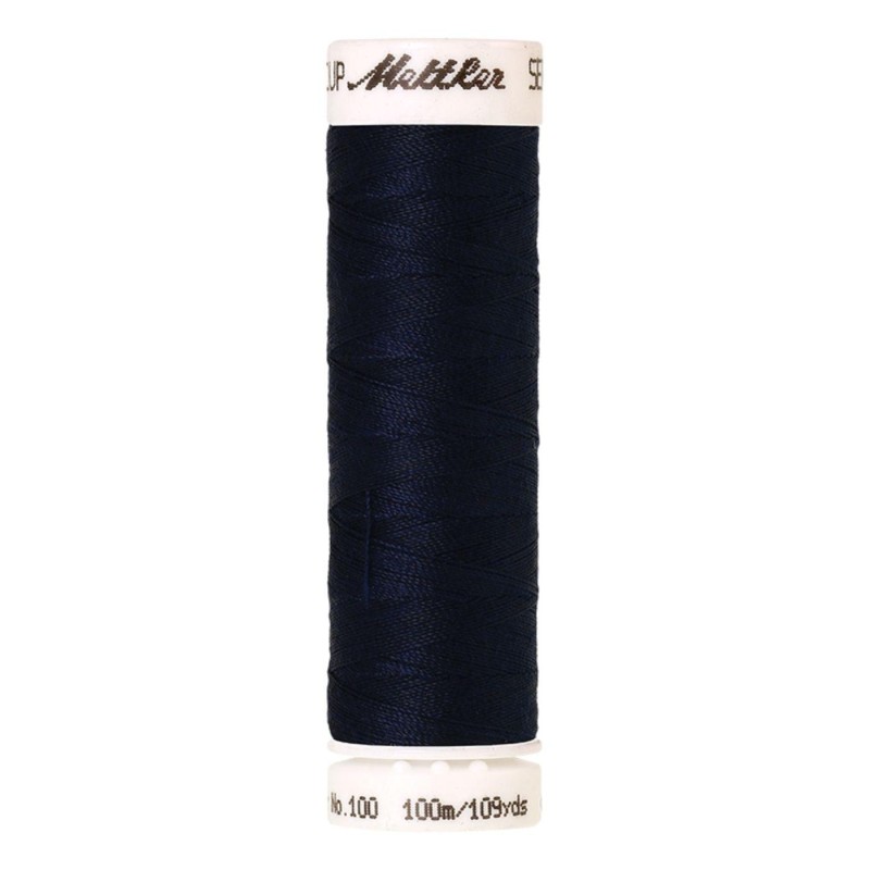Filo per cucire Universal Mettler "Seralon“ - 100m - col. 825/Navy