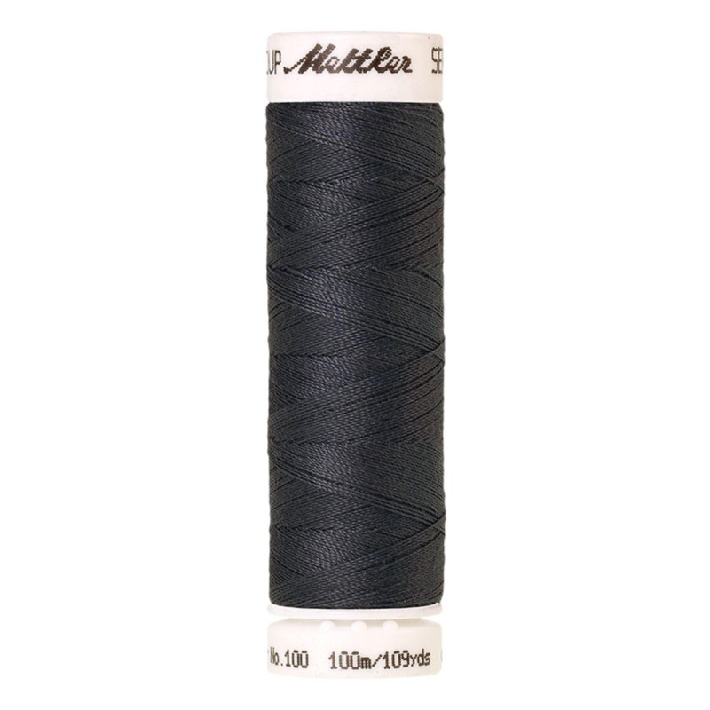 Filo per cucire Universal Mettler "Seralon“ - 100m - col. 878/Mousy Gray
