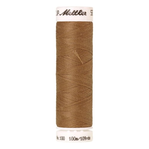 Filo per cucire Universal Mettler "Seralon“ - 100m - col. 1121/Toffee