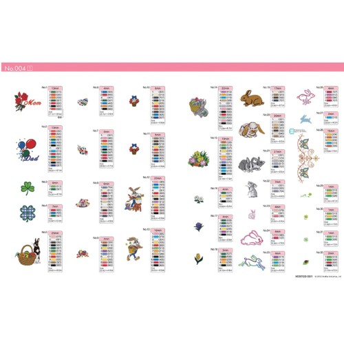 Collection de motifs de broderie 4