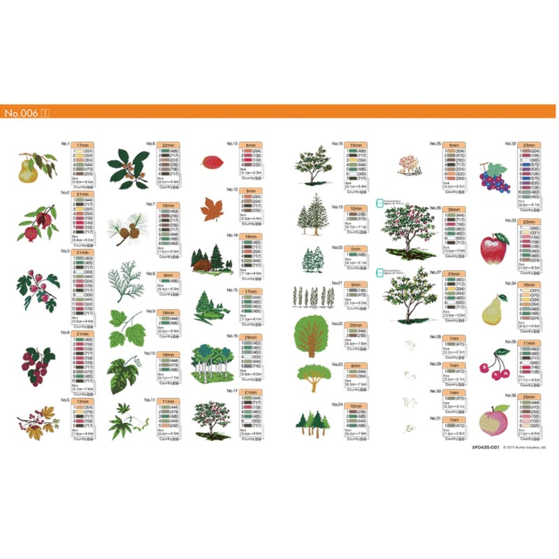 Collection de motifs de broderie 6