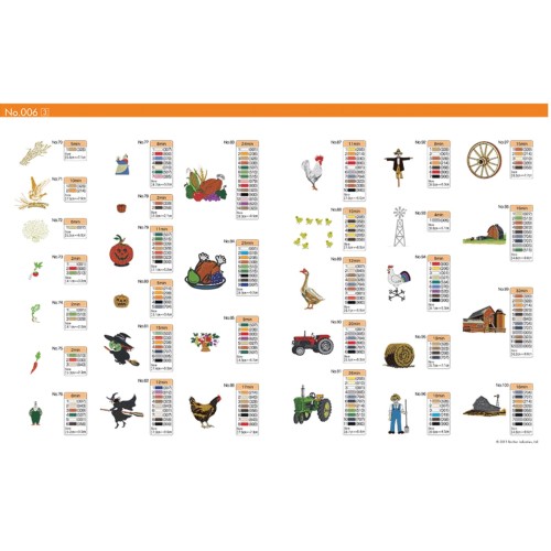 Collection de motifs de broderie 6