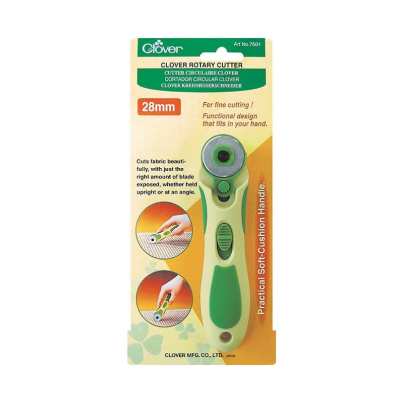 Cutter rotatif 28 mm, vert