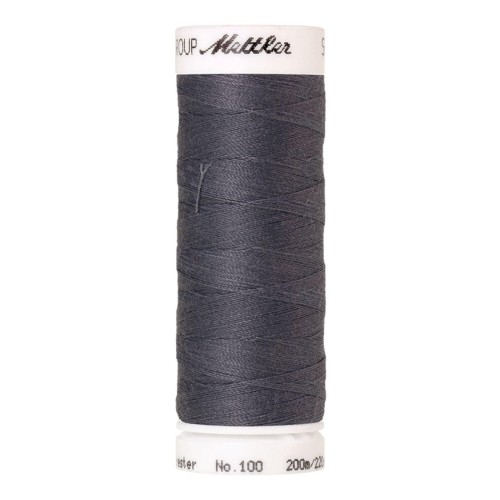 Fil à coudre Universal Mettler "Seralon“ - 200m - col. 343/Dimgray