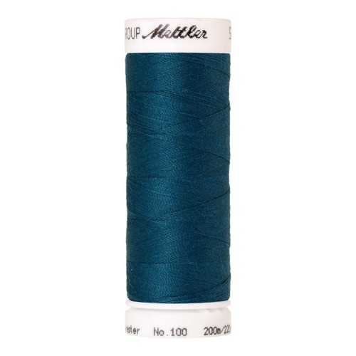 Fil à coudre Universal Mettler "Seralon“ - 200m - col. 483/Dark Turquoise