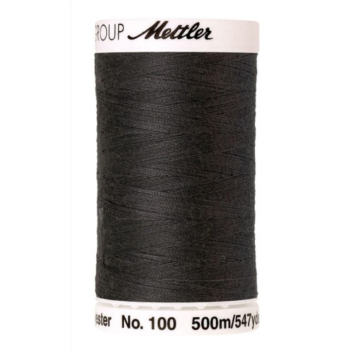 Filo per cucire Universal Mettler "Seralon“ - 500m - col. 416/Dark Charcoal