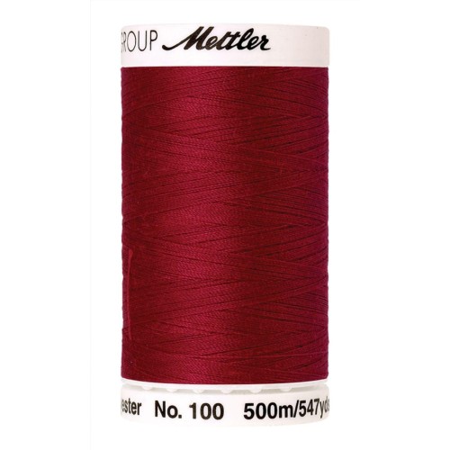 Fil à coudre Universal Mettler "Seralon“ - 500m - col. 504/Country Red