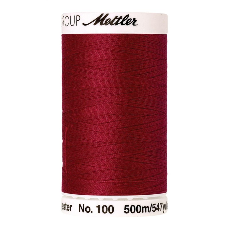 Fil à coudre Universal Mettler "Seralon“ - 500m - col. 504/Country Red