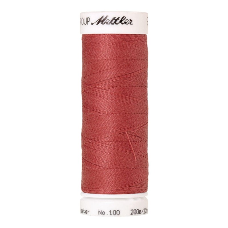 Filo per cucire Universal Mettler "Seralon“ - 200m - col. 623/Blood Orange
