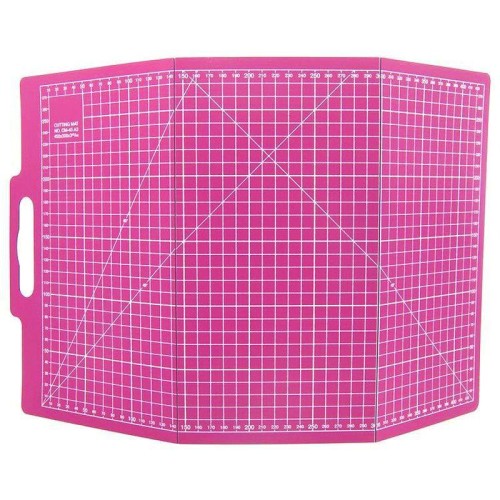 Tappetino da taglio pieghevole rosa, 30 × 45 cm
