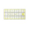 Righello da quilting 30 × 5 cm