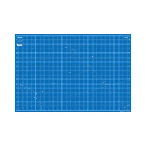 Tapis de découpe  bleu, 90 x 60 cm