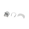Cadre à broder pour casquette à bord plat 130 x 60 mm