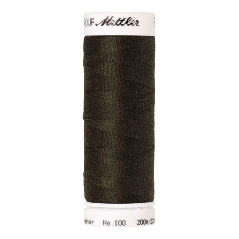 Fil à coudre Universal Mettler "Seralon“ - 200m - col. 663/Fir Forest