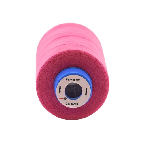 Overlock-Garn Durak “Polyjet 120” 5000m – col. 9239/Pink
