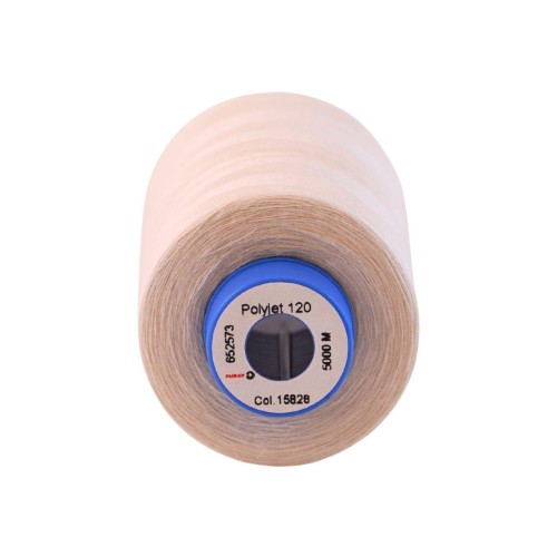 Overlock-Garn Durak “Polyjet 120” 5000m – col. 15828/Ecru