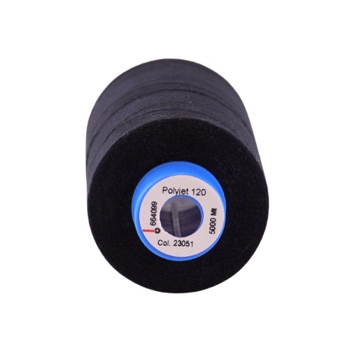 Fil à coudre surjeteuse Durak “Polyjet 120” 5000m – col. 23051/Navy