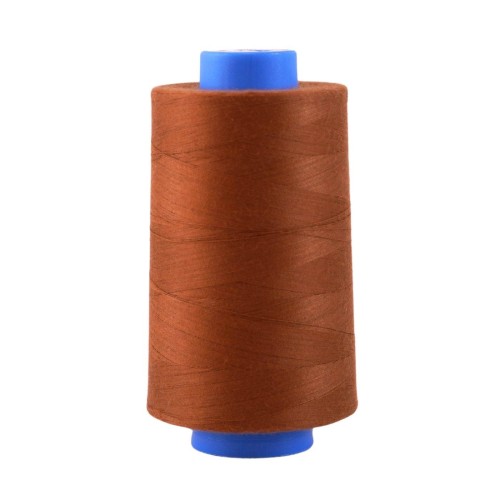 Fil à coudre surjeteuse Durak “Polyjet 120” 5000m – col. 23171/Saddle brown