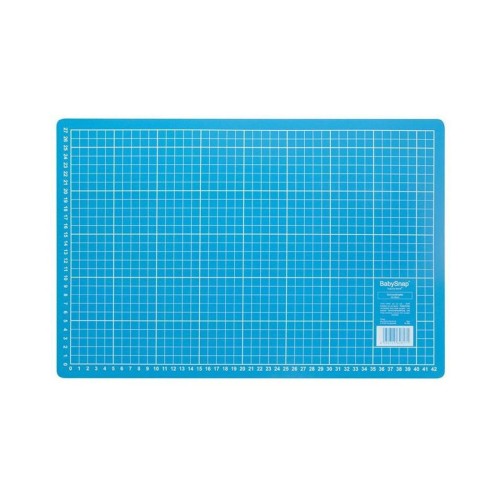 Tapis de découpe bleu, 45 × 30 cm