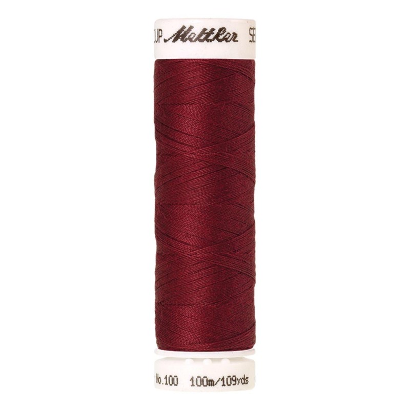 Filo per cucire Universal Mettler "Seralon“ - 100m - col. 105/Fire Engine