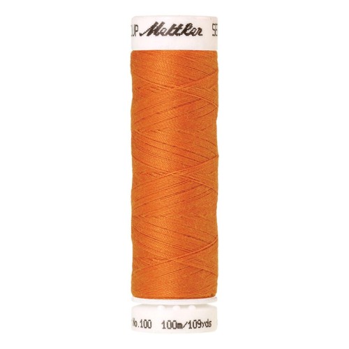 Filo per cucire Universal Mettler "Seralon“ - 100m - col. 122/Pumpkin