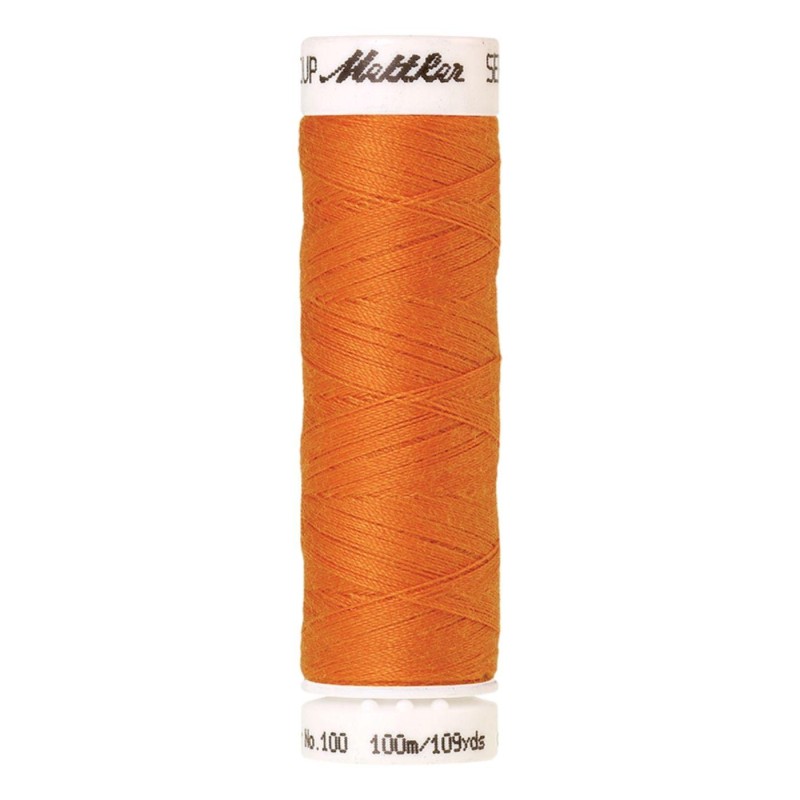 Filo per cucire Universal Mettler "Seralon“ - 100m - col. 122/Pumpkin