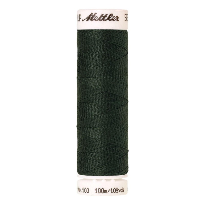 Filo per cucire Universal Mettler "Seralon“ - 100m - col. 627/Deep Green