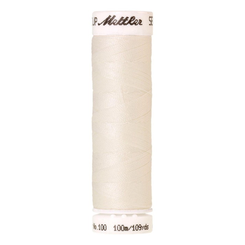 Nähgarn Universal Mettler "Seralon“ - 100m - col. 1000/Eggshell