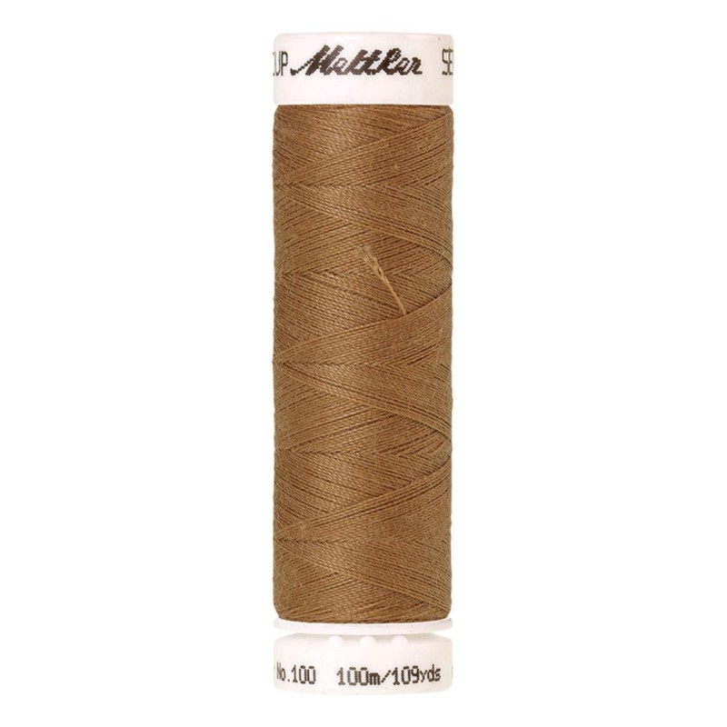 Nähgarn Universal Mettler "Seralon“ - 100m - col. 1121/Toffee