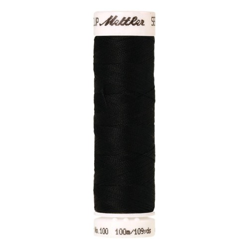 Nähgarn Universal Mettler "Seralon“ - 100m - col. 4000/Black