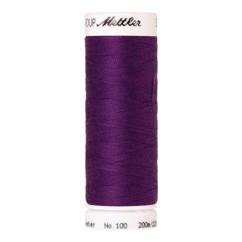 Filo per cucire Universal Mettler "Seralon“ - 200m - col. 56/Grape Jelly