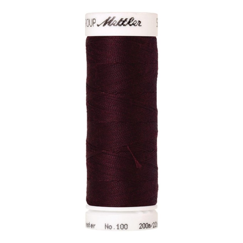 Fil à coudre Universal Mettler "Seralon“ - 200m - col. 111/Beet Red